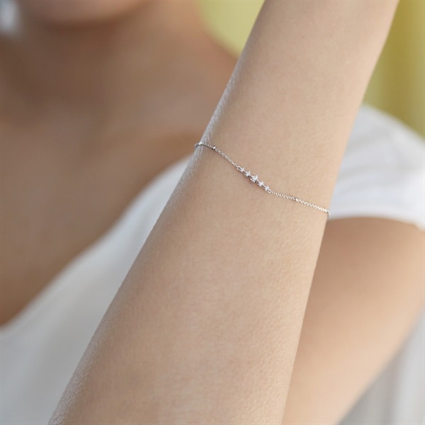 K18ホワイトゴールド ブレスレット | 111631133201 | 【公式】4