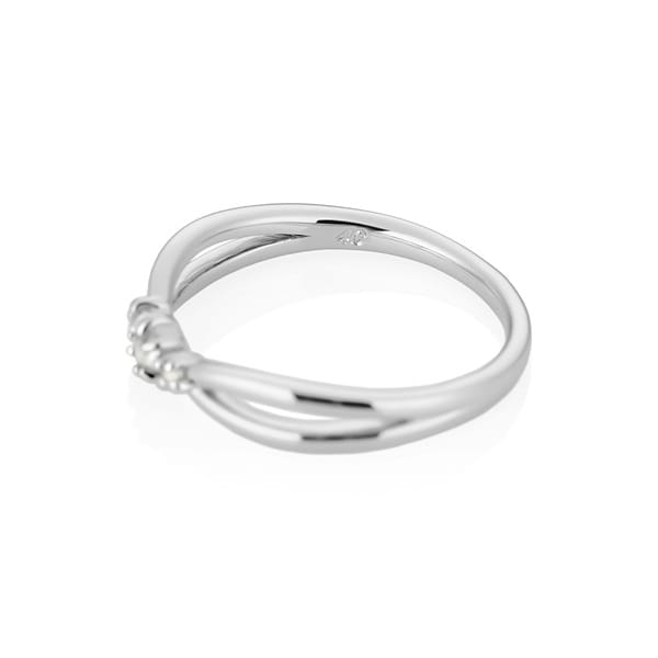 K10ホワイトゴールド ピンキーリング | 112426143202 | 【公式】4