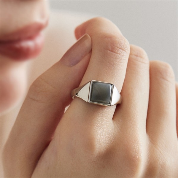 シルバー リング | 112314341901 | 【公式】4℃ HOMME+ オンラインショップ