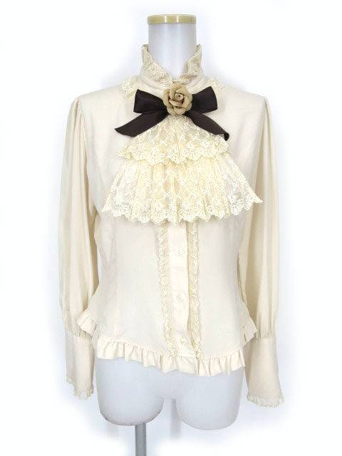 Innocent World オリジナルレースジャボ付きブラウス イノセント