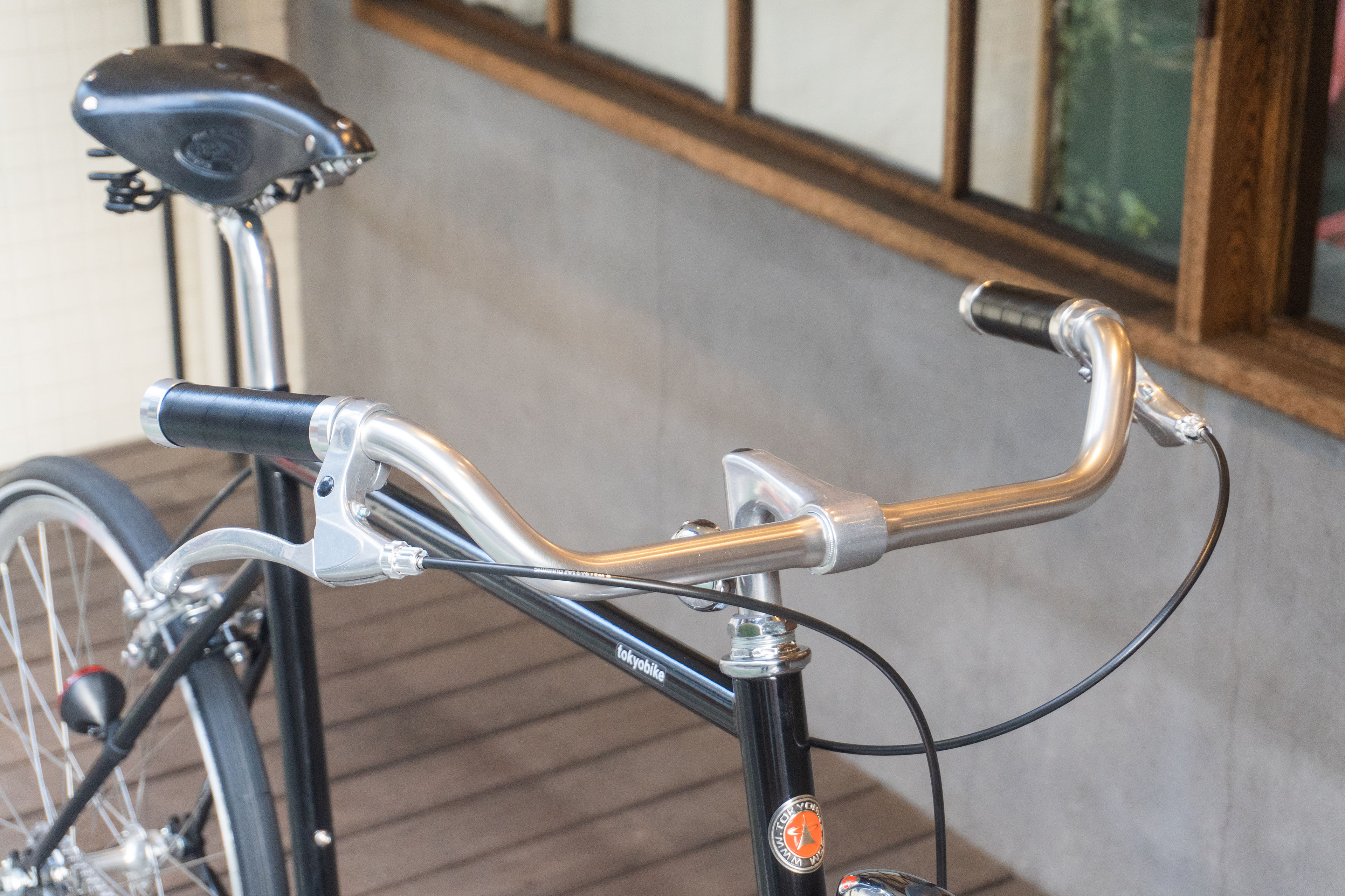 SLENDER LEATHER GRIPS - トーキョーバイク