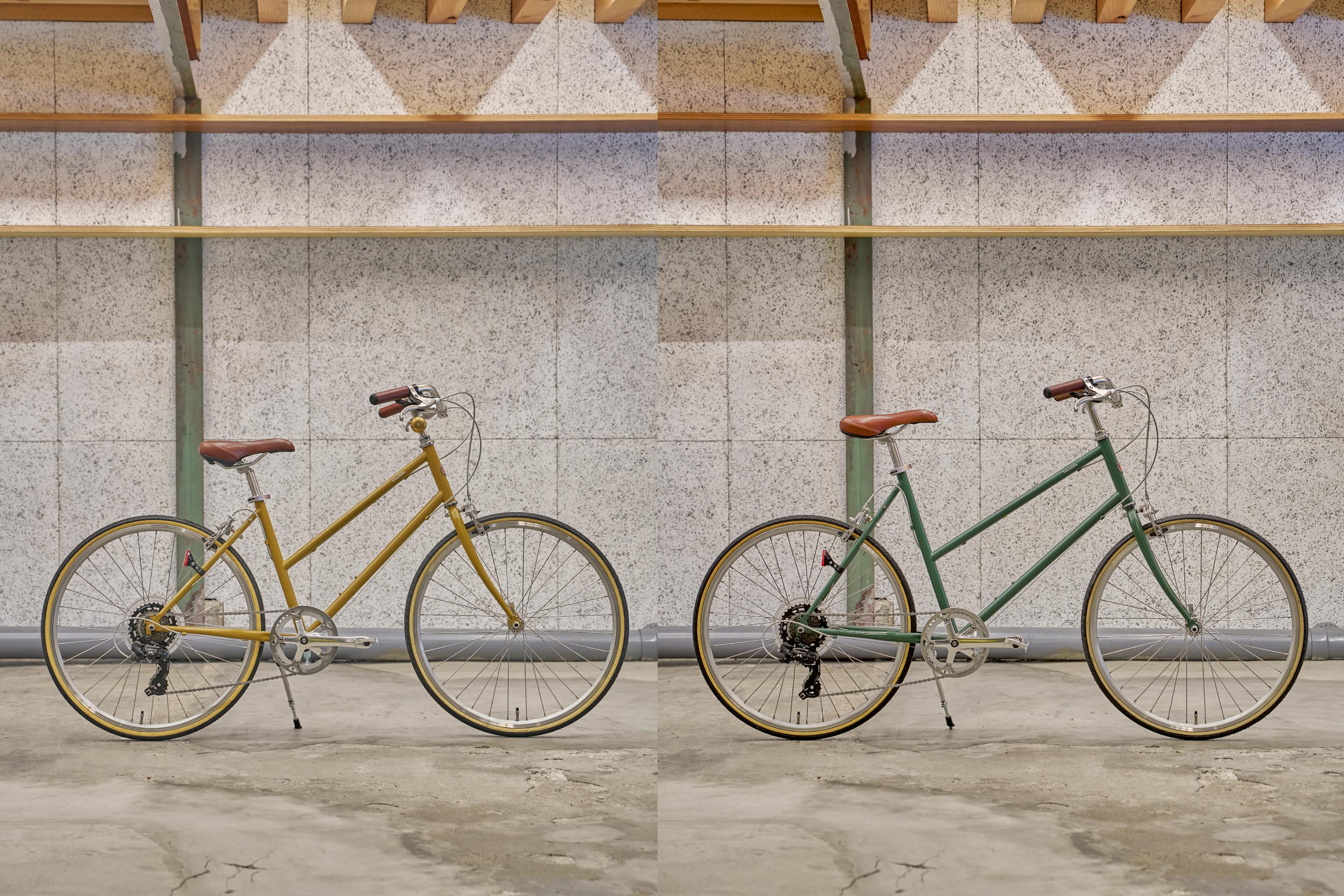 tokyobike bisou☆スタッガードフレーム☆7段変速☆カラー:モモ