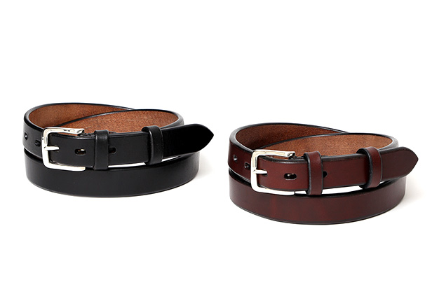 東京ヒマワリ / 池之端銀革店 UKサドルレザースペシャルベルト 銀製