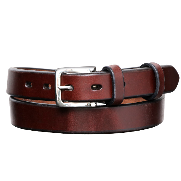 東京ヒマワリ / 池之端銀革店 UKサドルレザースペシャルベルト 銀製