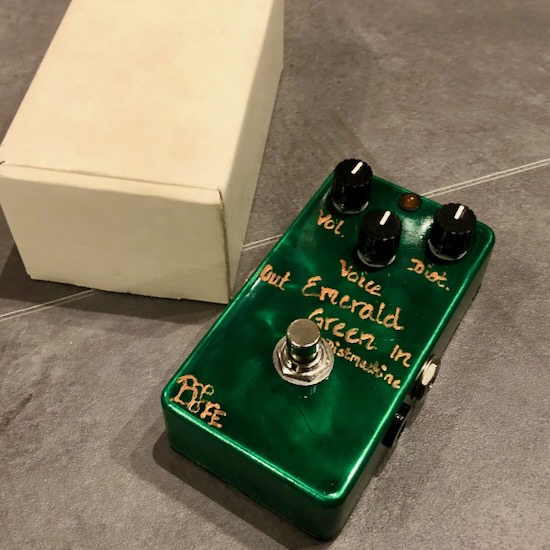 BJFE / Emerald Green Distortion Machine - TOKYO EFFECTOR