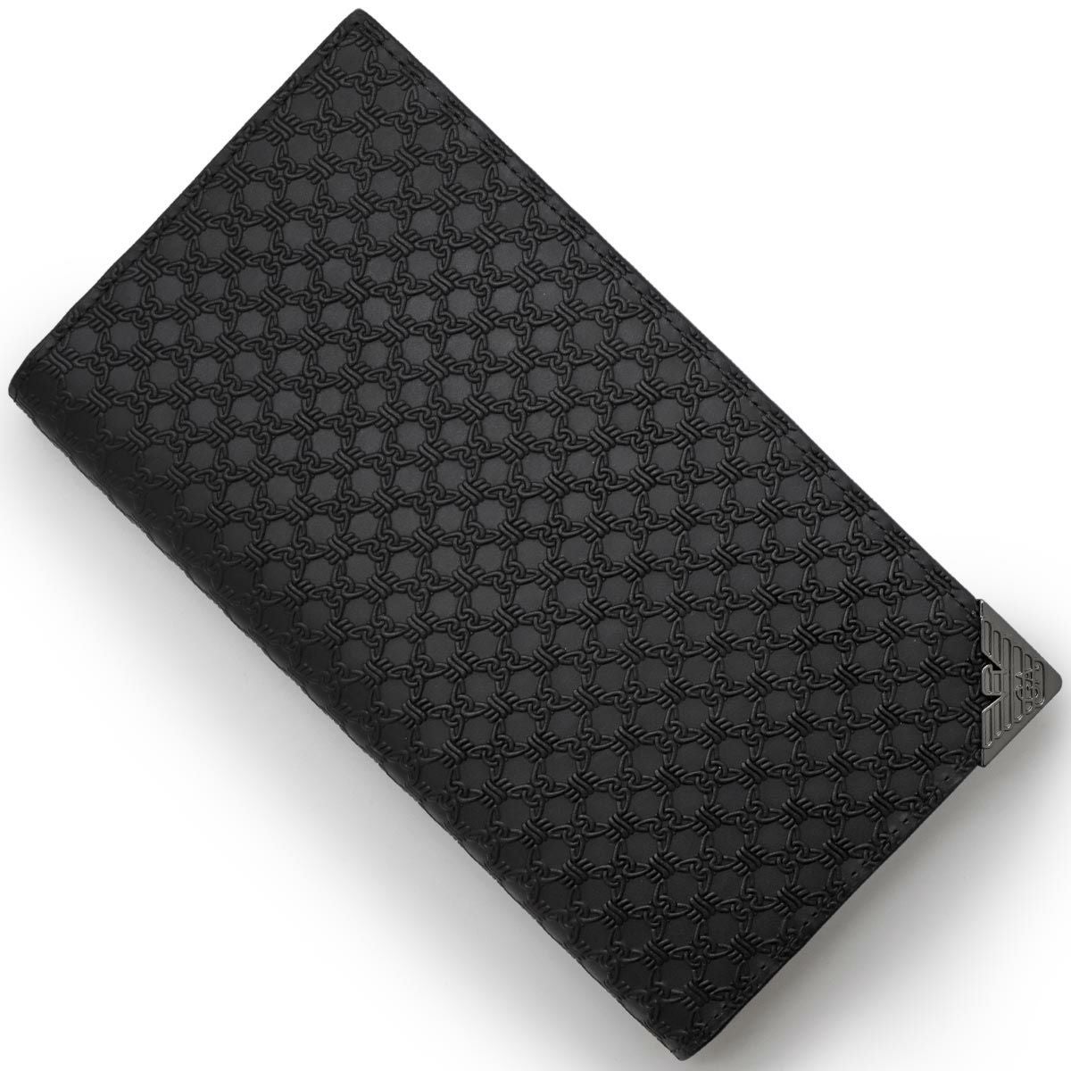 エンポリオアルマーニ 長財布 財布 メンズ モノグラム 二つ折り