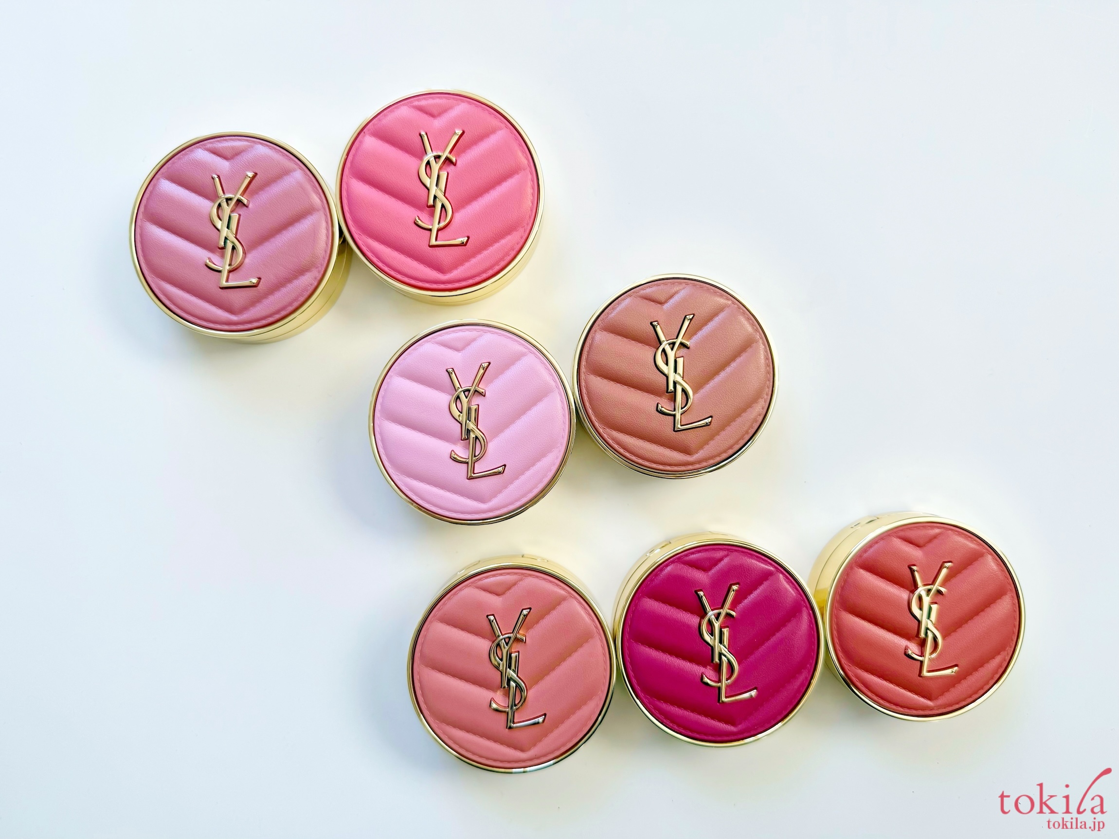 全色お試し】反則級の可愛さ！YSL メイクミー ブラッシュ パウダー