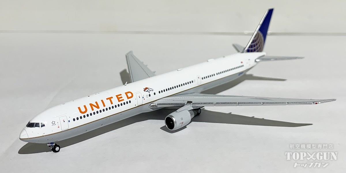 JC Wings 767-400ER ユナイテッド航空 Denver Broncos N76064 1/400