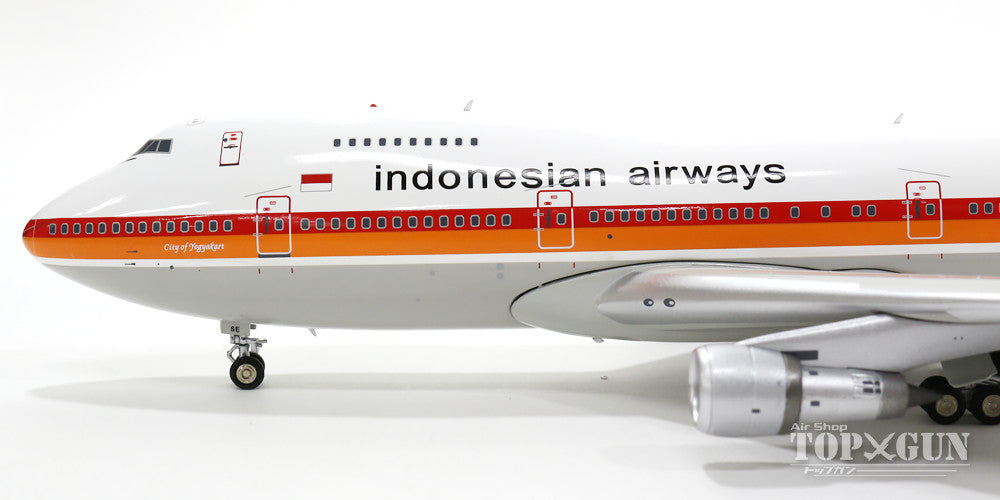 JFox Models 747-200 ガルーダ・インドネシア航空 80年代 PK-GSE 1/200