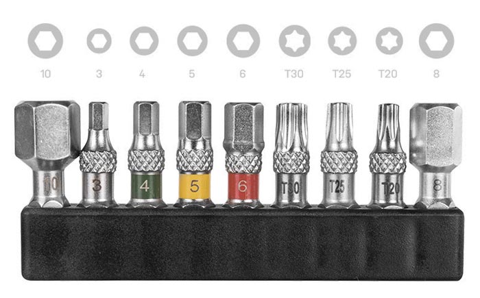 自転車工具トルクレンチビットソケット セット｜トピーク - TORQ STICK