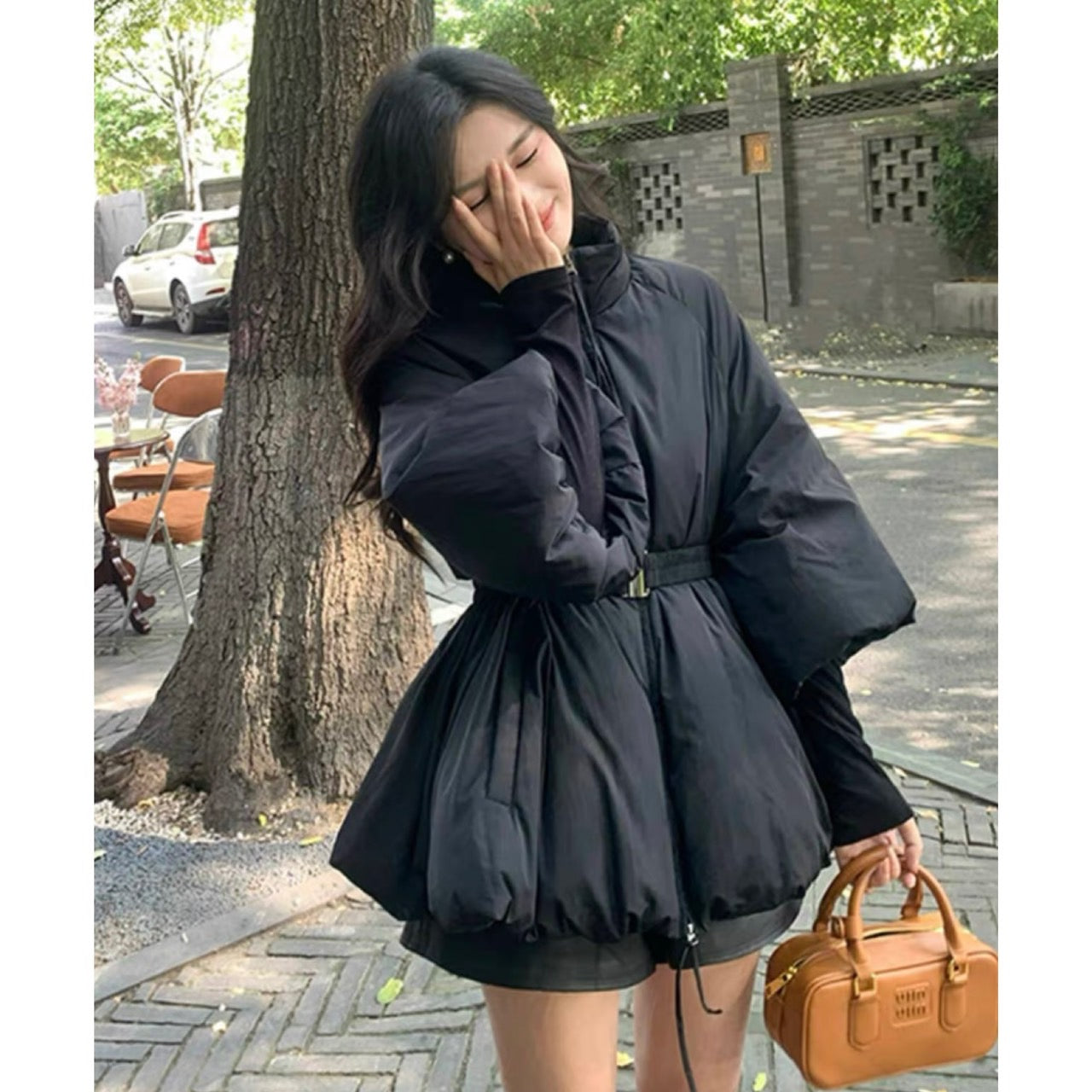 ペプラムバルーンダウンジャケット – TORUGATO