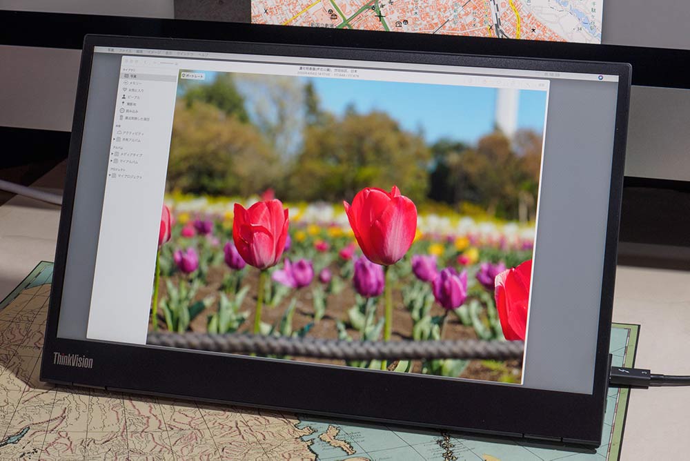 レビュー】モバイルモニターThinkVision M14