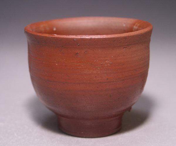 藤原 雄 作 「備前緋襷ぐい呑」 ～備前焼専門卸小売店 川口陶楽苑～