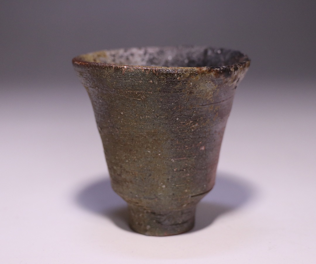 金重潤平 作 「備前酒呑」 ～備前焼専門卸小売店 川口陶楽苑～