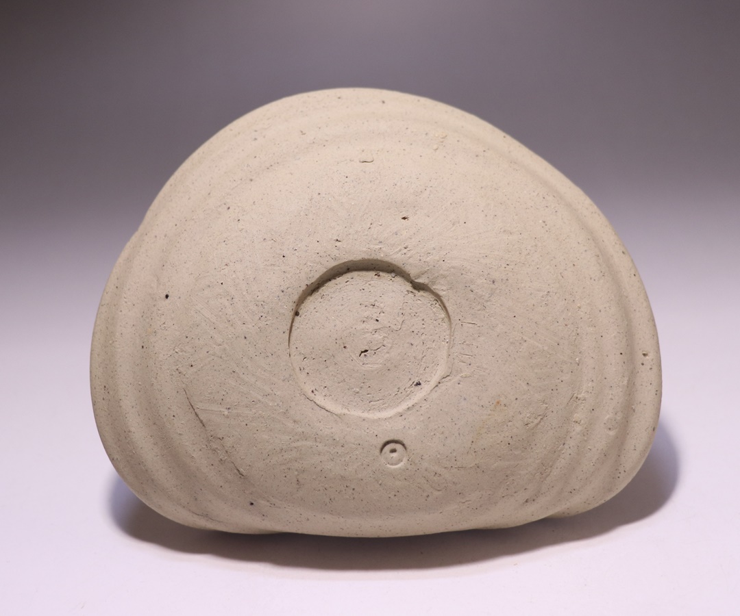 金重有邦 作 「伊部緋襷洲浜向付」 ～備前焼専門卸小売店 川口陶楽苑～