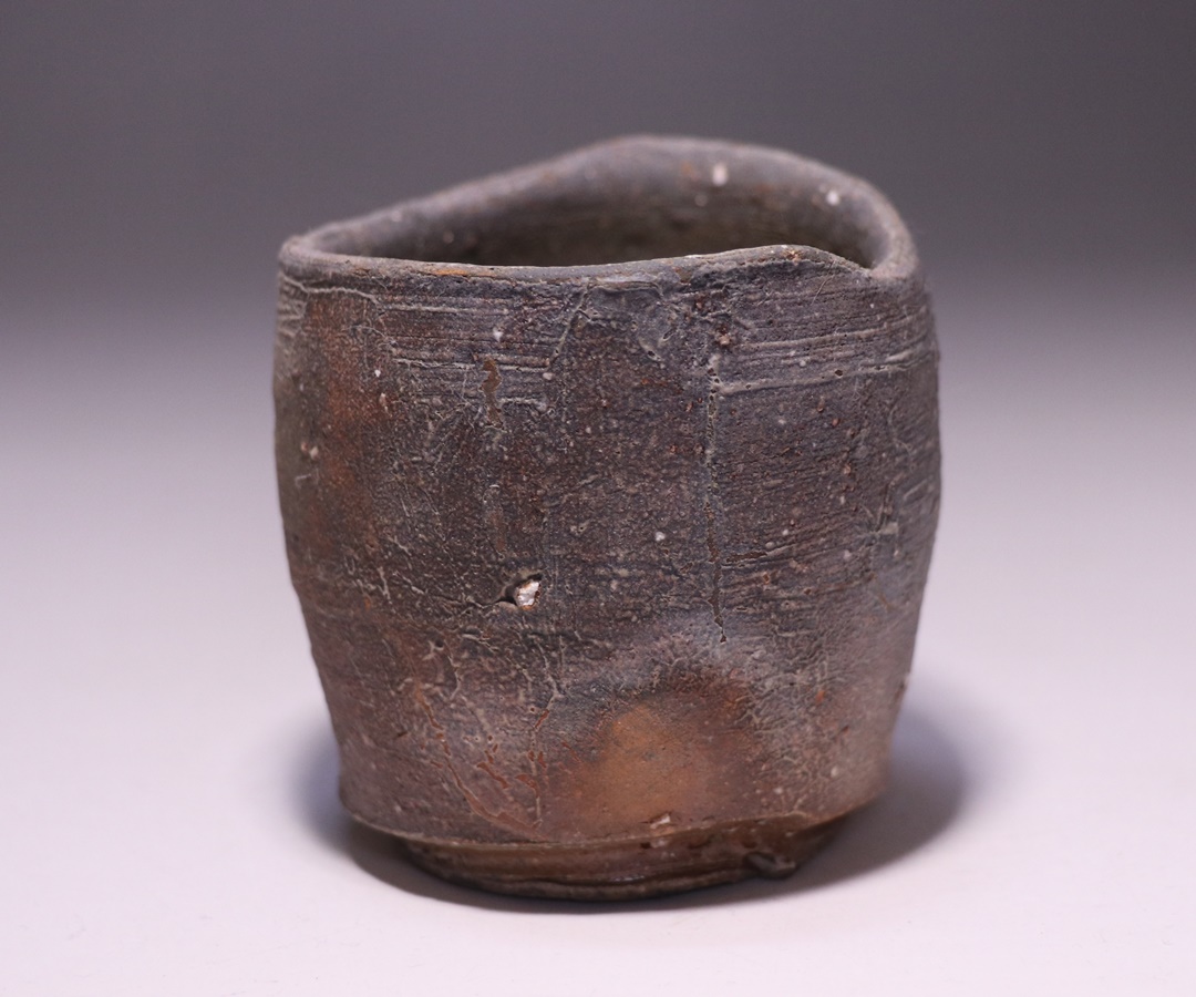 金重 愫 作 「備前酒呑」 ～備前焼専門卸小売店 川口陶楽苑～