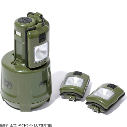 TOWER RECORDS x STUSSY x Coleman」 ミリタリー・カラーで再登場