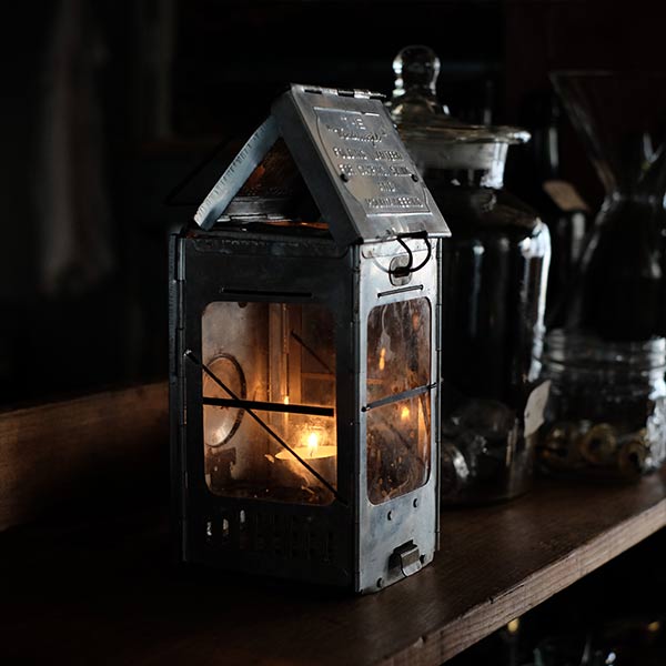 EVER NEW 屋根ランタン エバニュー キャンドルランタン 折り畳み EVER