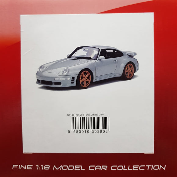1:18 GT Spirit Porsche 911 993 RUF Turbo R - Grey GT145 – toyznetwork