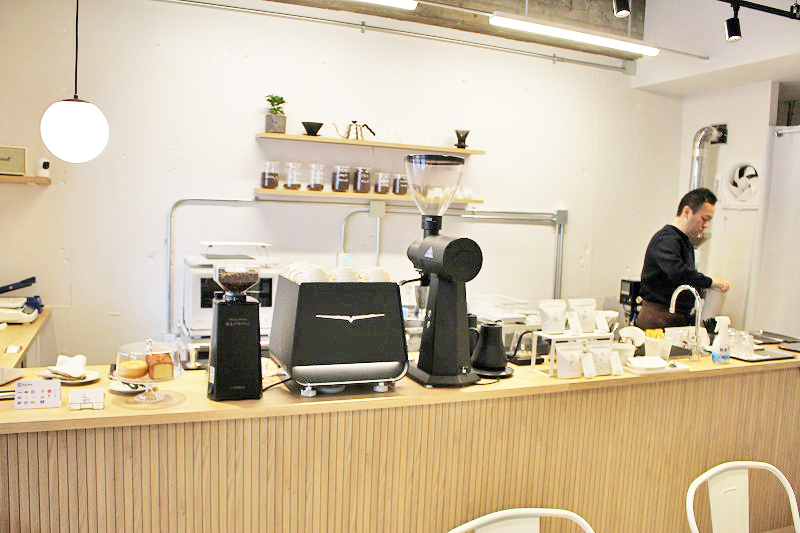 自家焙煎スペシャルティコーヒーをいただけるお店なんだって／新千里