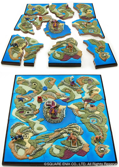ドラゴンクエスト マップジオラマコレクション 【SQUARE ENIX】