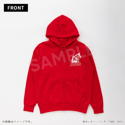 ルパン三世 ジップパーカー 次元 レッド／Apparel Edition ルパン三世