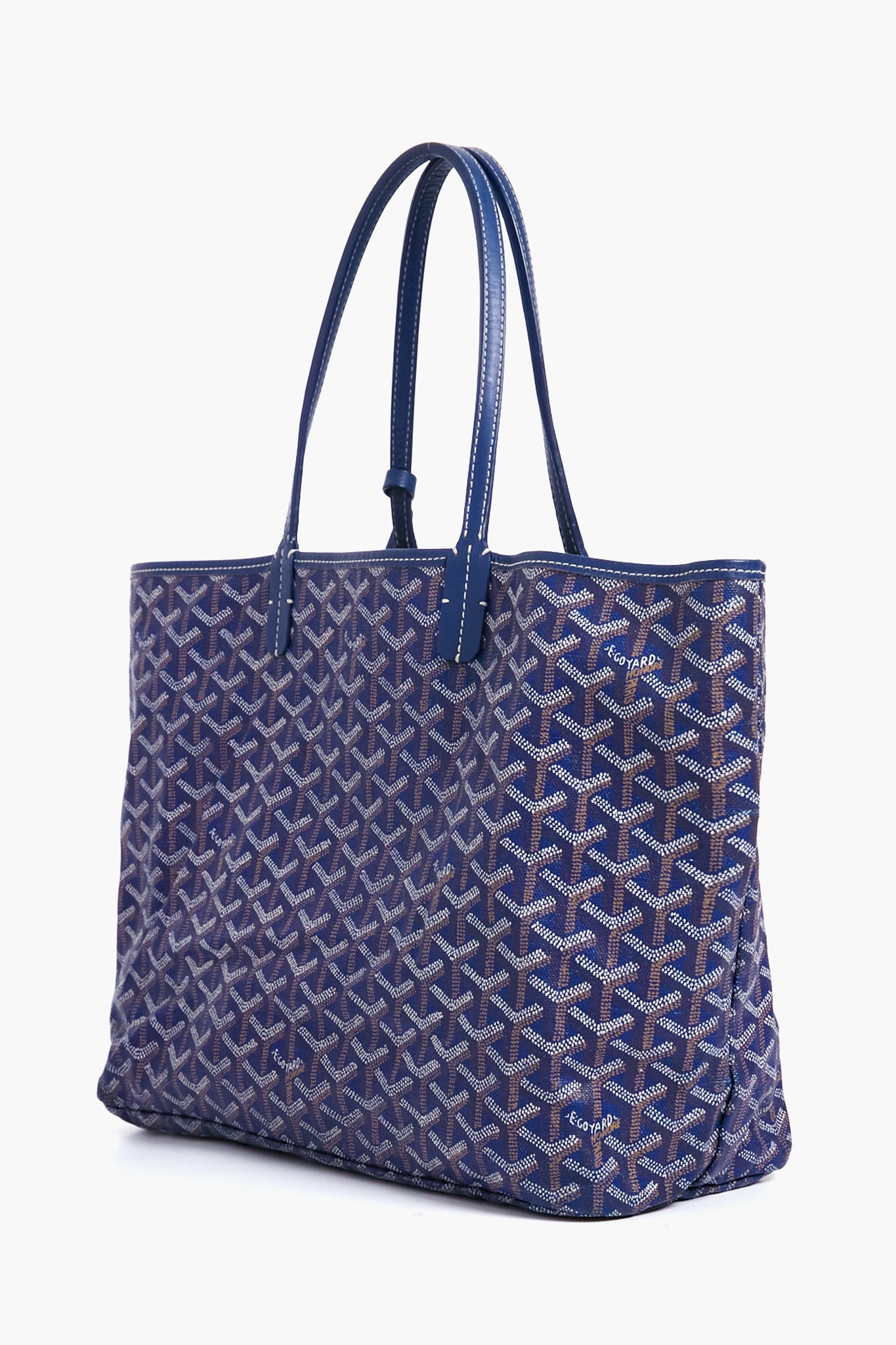 Goyard Navy Saint Louis PM Tote Bag | Tuckernuck Archive Collection