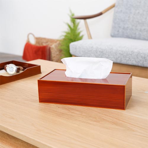 楽天市場】飛騨春慶 福壽漆器店 ティッシュボックス 伝統工芸品 木製