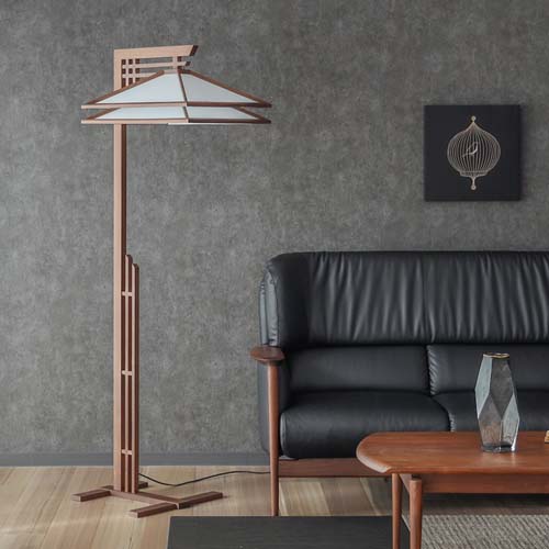 楽天市場】飛騨家具 MOARE モアレ Shaza 且座 フロアスタンド 国産家具