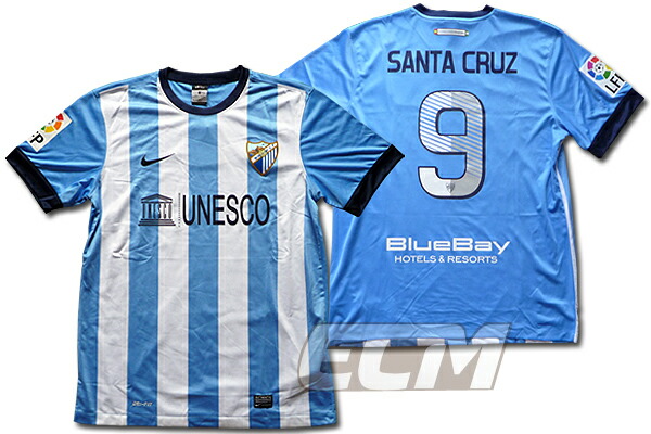 楽天市場】【SALE】マラガCF ホーム 半袖 #9 サンタクルス【13-14