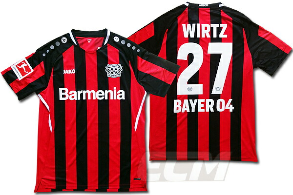 楽天市場】【JAK21】【国内未発売】レヴァークーゼン ホーム 半袖 27番