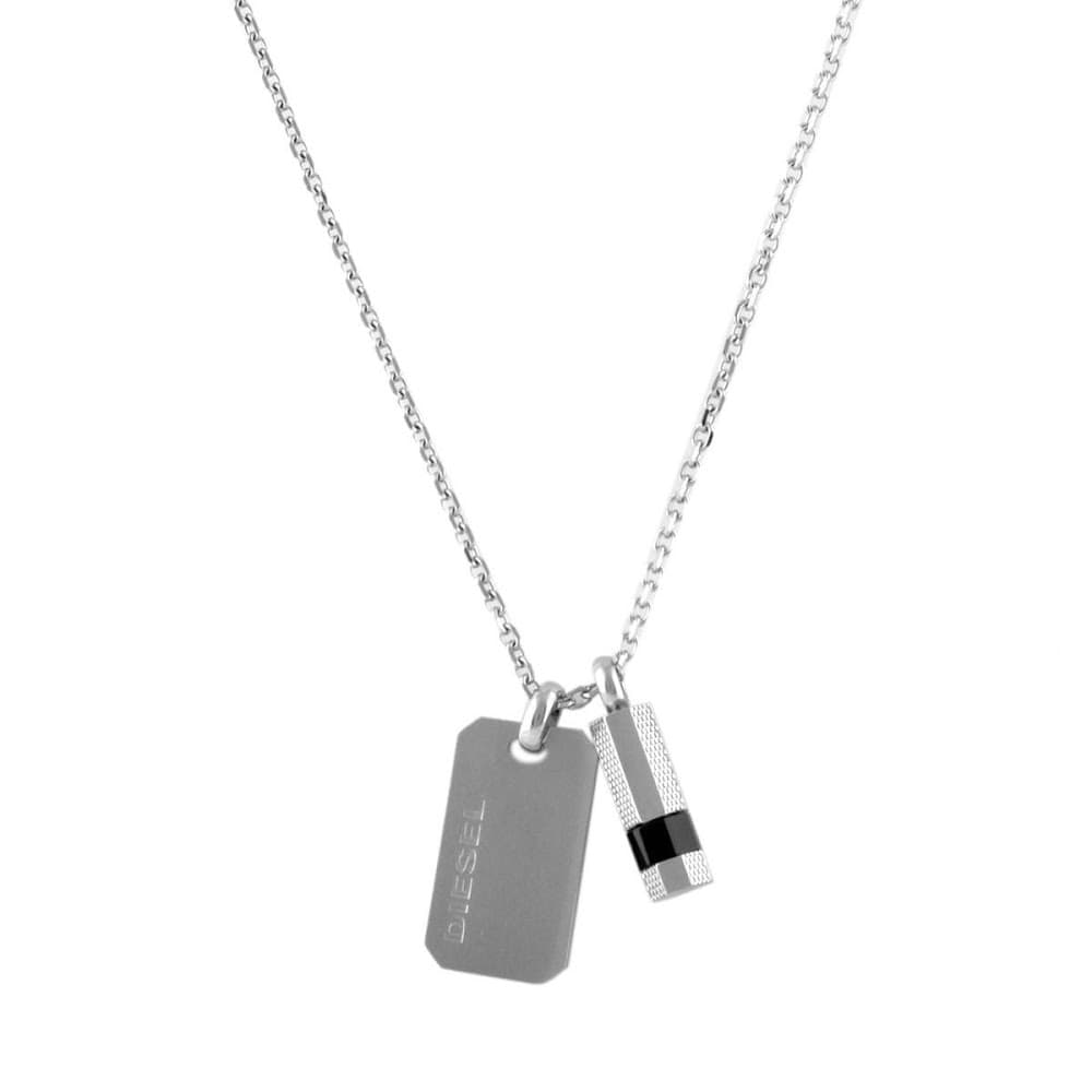 楽天市場】【送料無料】DIESEL ディーゼル ネックレス ドッグタグ