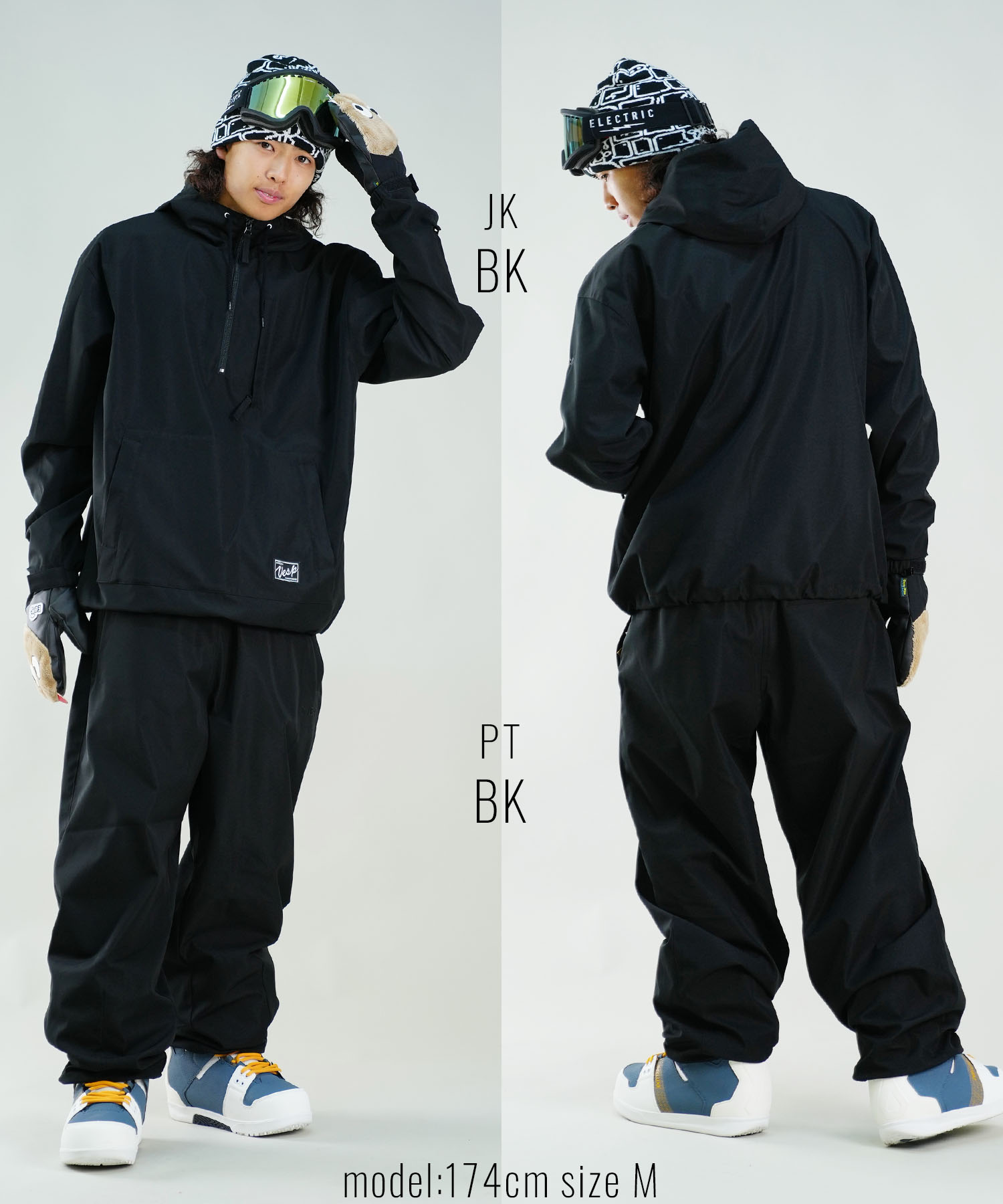 楽天市場】スノボウェアセット ユニセックス VESP べスプ VPMJ1062
