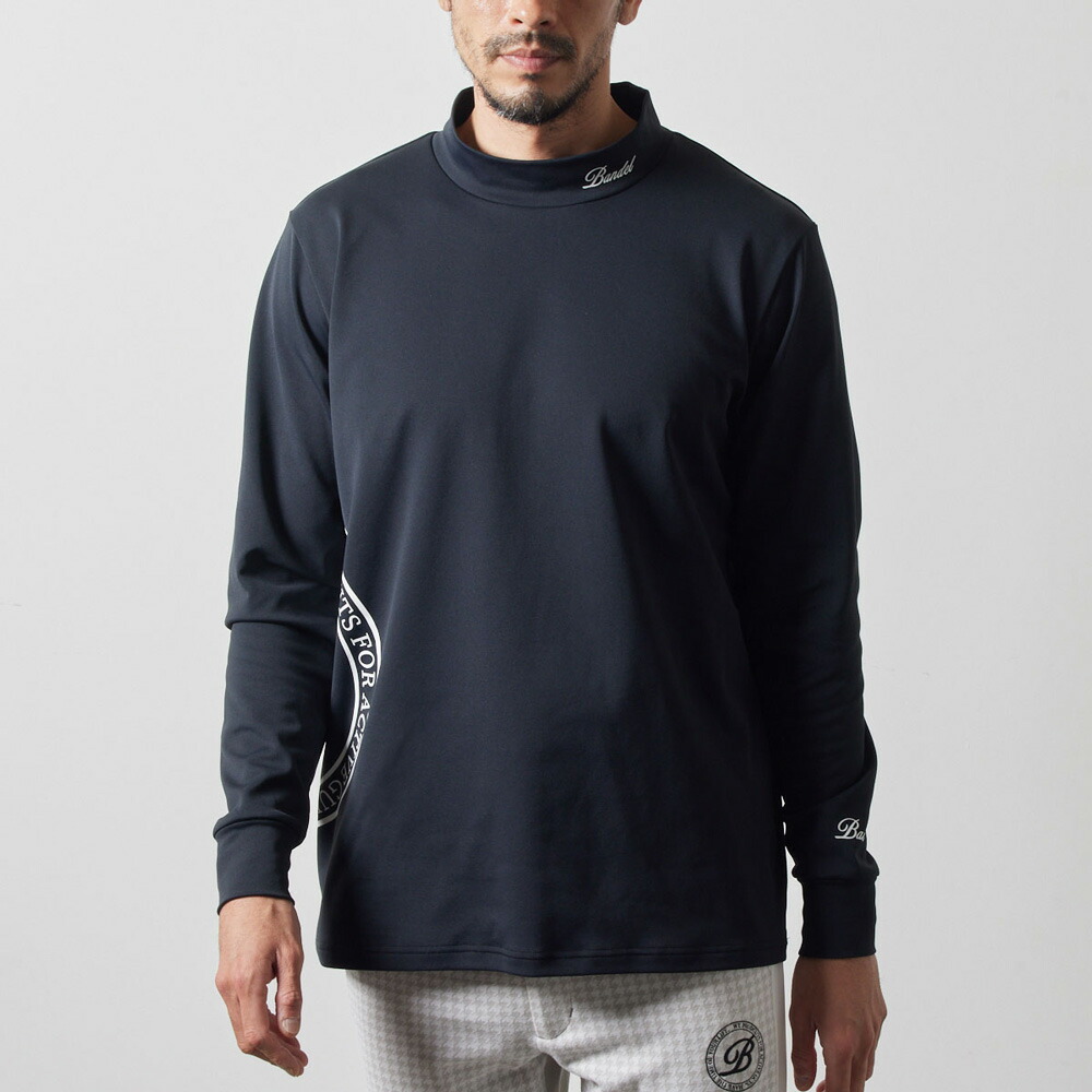 楽天市場】バンデル モックネック ロングスリーブ ゴルフ ウェア