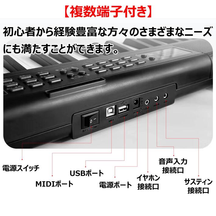 楽天市場】【アプリ連動 日本語表記 スタンドセット】-18X 電子ピアノ
