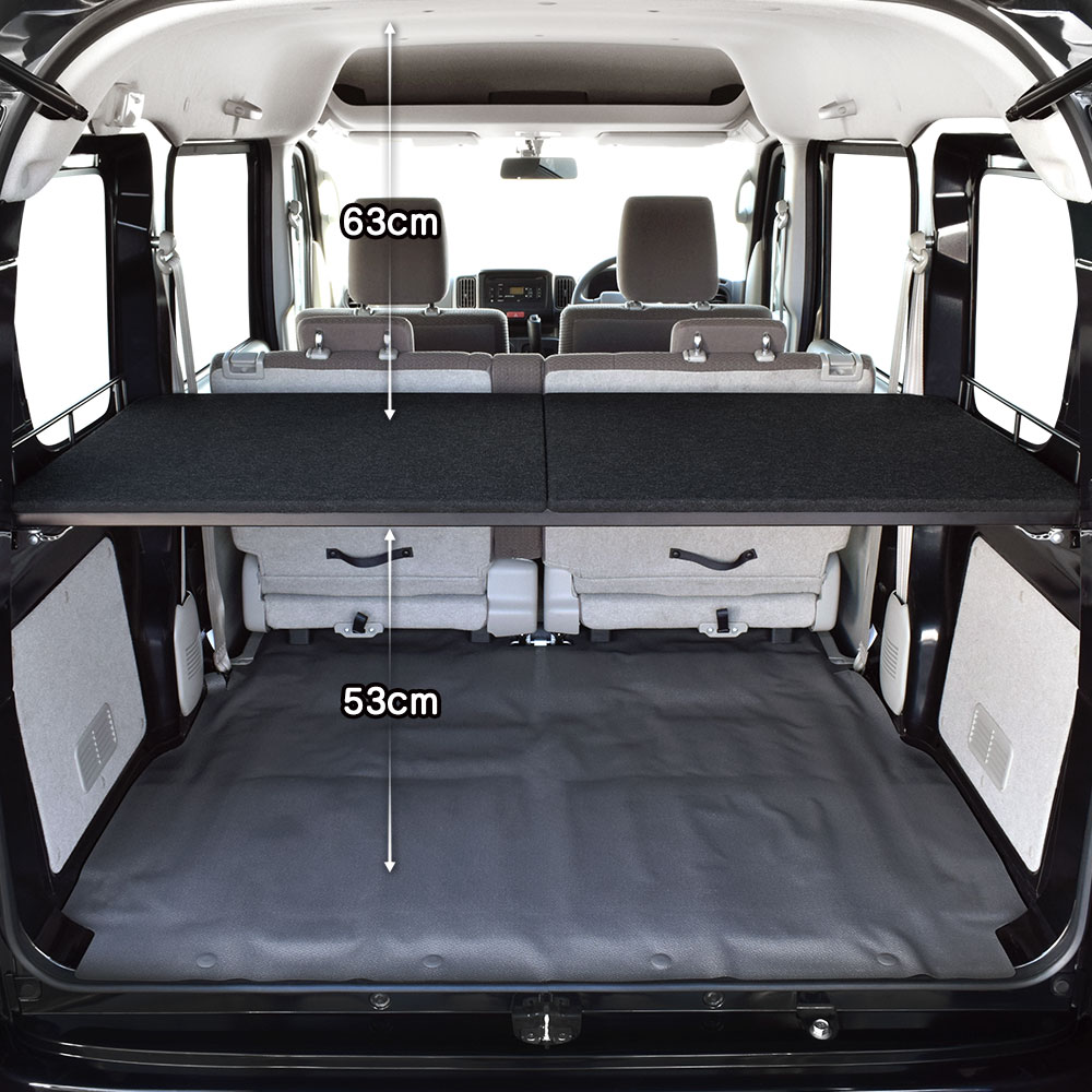 楽天市場】エブリィ DA17V専用 棚キットパンチカーペット タイプ車中泊