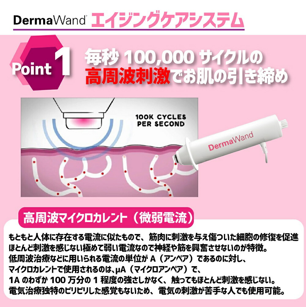 楽天市場】DermaWand（ダーマワンド） RF美顔器 ラジオ波のリフト