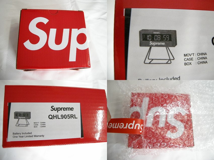 楽天市場】2021SS/Supreme/シュプリーム/Seiko Marathon Clock