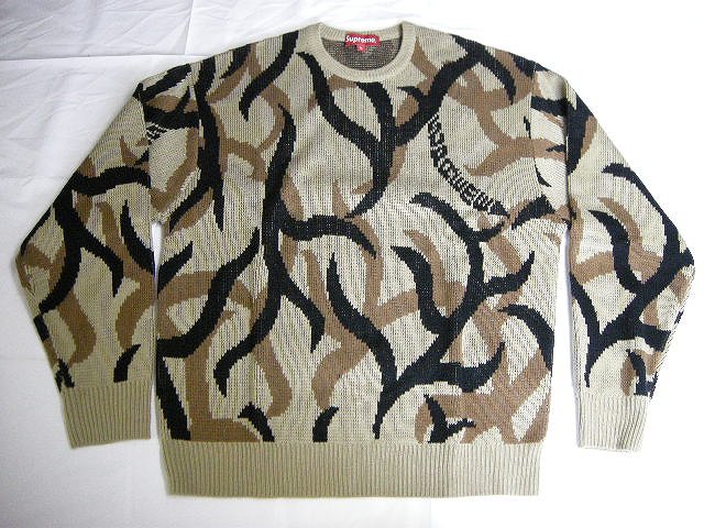 楽天市場】2019AW/Supreme/シュプリーム/Tribal camo Sweater