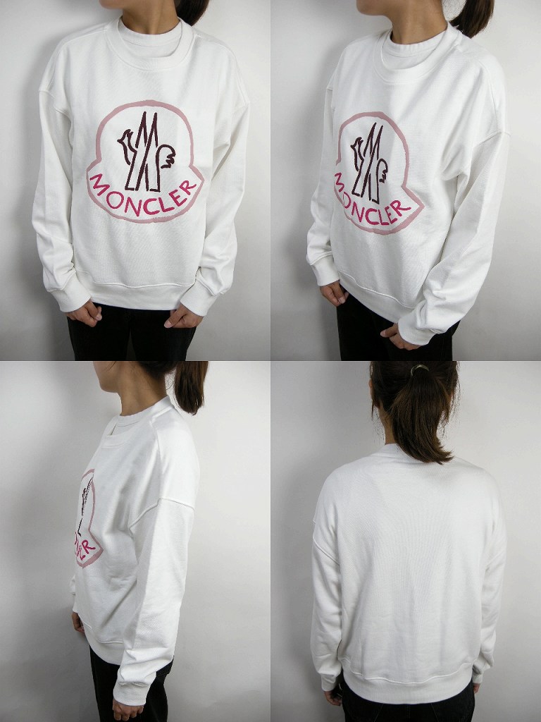 楽天市場】【MONCLER/モンクレール/SWEATSHIRT/スウェット/クルー
