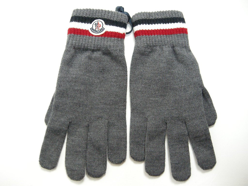 楽天市場】【MONCLER/モンクレール/GUANT TRICOTI/手袋 グローブ