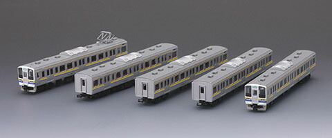 楽天市場】211-3000系近郊電車（房総色） 5両セット【TOMIX・92324