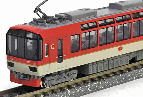 楽天市場】叡山電鉄900系（きらら） メープルレッド【KATO・10-411