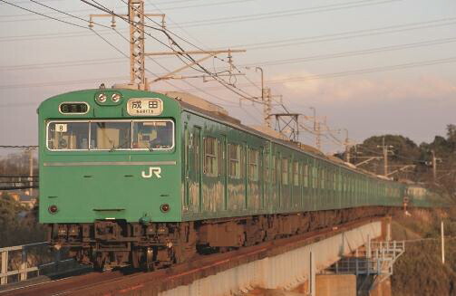 楽天市場】103系通勤電車(高運転台ATC車・エメラルドグリーン)4両基本