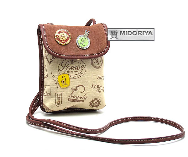 楽天市場】【緑屋質屋】ロエベ 160周年記念 ショルダーバッグ【中古