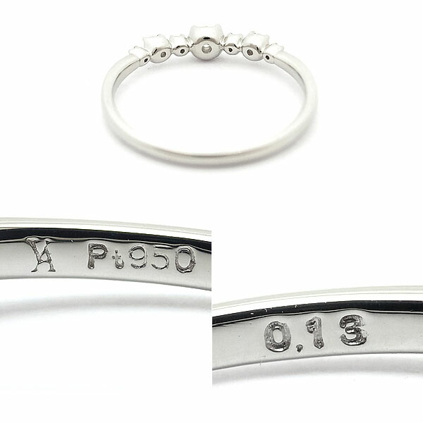 楽天市場】【緑屋質屋】ヴァンドーム青山 オデュール ブラン リング