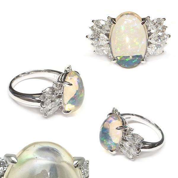 楽天市場】【緑屋質屋】特選ハイジュエリー ウォーターオパール