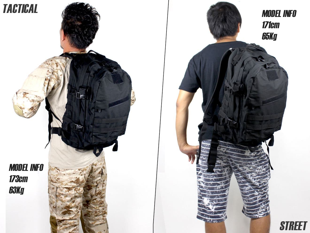 楽天市場】3Days アサルトバックパック◇マルチカム 迷彩 MOLLEパネル