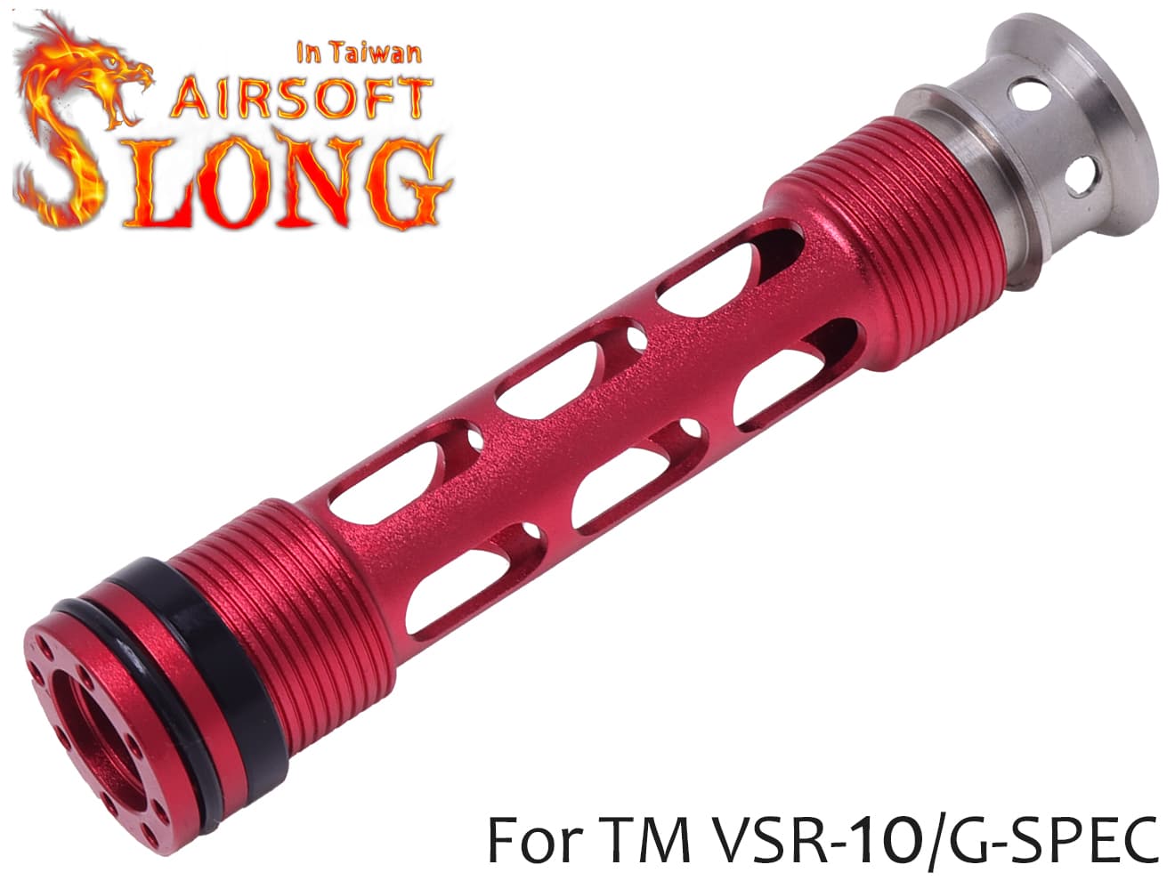 楽天市場】SLONG AIRSOFT アルミCNC エアダンパー ピストン VSR-10