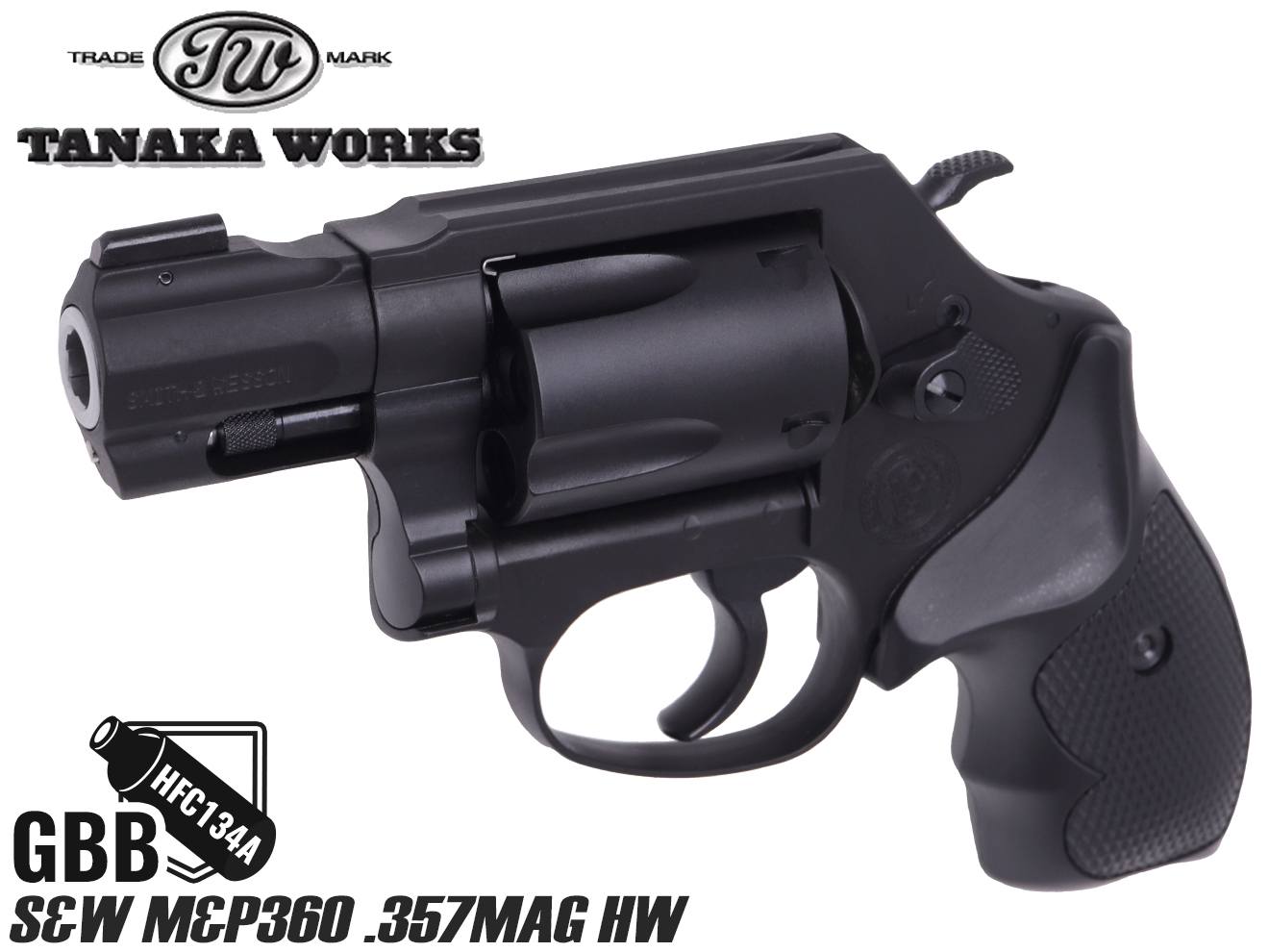 楽天市場】タナカワークス S&W M&P360 .357Magnum 1-7/8インチ HW